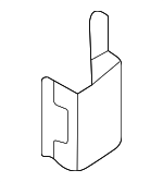 3CG867283 - Body: Quarter Panel Trim Panel Clip for Volkswagen Image