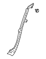 561867766CZA2 - : Lower Quarter Trim for Volkswagen: Passat Image