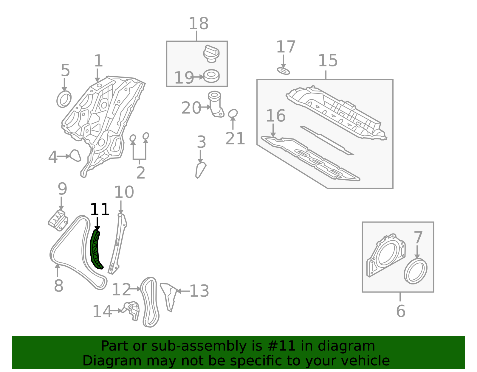 2012-2025 Hyundai Engine Timing Chain Tensioner 24820-3CGA3 | QuirkParts
