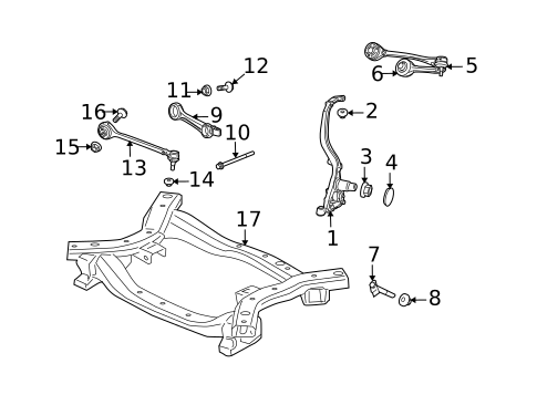 Front Brakes for 2006 Dodge Charger #1