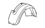 8P0821171G - Body: Fender Liner for Audi: A3, A3 Quattro Image