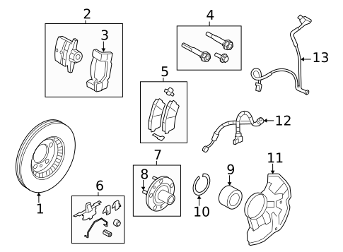 Hardware, Fasteners & Fittings for 2010 Mercury Milan #1