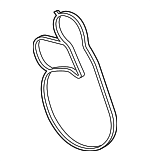 11518482263 - Cooling System: Water Pump Assembly Gasket for BMW: 540i, 540i xDrive, 740i, 740i xDrive, 840i, 840i Gran Coupe, 840i xDrive, 840i xDrive Gran Coupe, M2, M240i, M240i xDrive, M340i, M340i xDrive, M440i, M440i Gran Coupe, M440i xDrive, M440i xDrive Gran Coupe, X3, X4, X5, X6, X7, Z4 Image