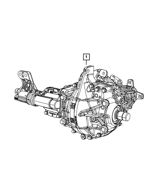 « 68257422AH – Front Axle; 215 MM-FD-Differential and Drive Line : Avant, Réparation Essieu pour Mopar Image »