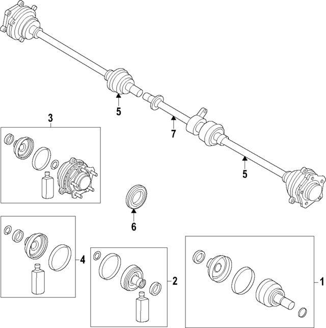 498L4CU000 - : Outer Cv Joint Boot for Hyundai Image