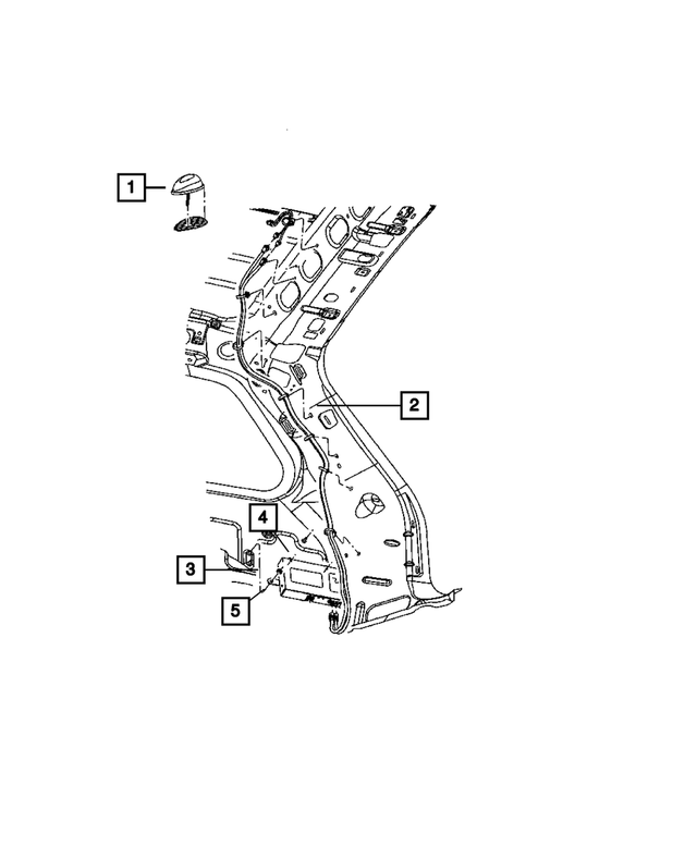 5064713AA - Electrical: Antenna Cable for Mopar Image