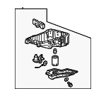 12740763 - : F (S)Pan for Buick: Regal Sportback | Cadillac: XT5, XT6 | Chevrolet: Blazer | GMC: Acadia Image