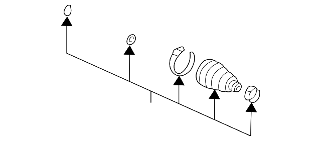 44017-S3X-010 - Inner Boot 2002-2007 Honda | Honda Parts Online