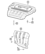 6510684AA - 2.4L ESS; Engine: Ball Stud for Mopar Image