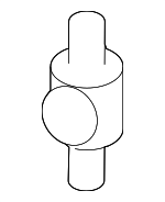 9407106080 - Body: Handle Base Nut for Acura Image