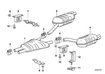 18101702504 - : Rear Muffler Right for BMW Image