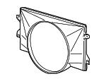2C2Z8146AC - Cooling System: Shroud for Ford: E-150, E-150 Club Wagon, E-150 Econoline, E-150 Econoline Club Wagon, E-250, E-250 Econoline Image