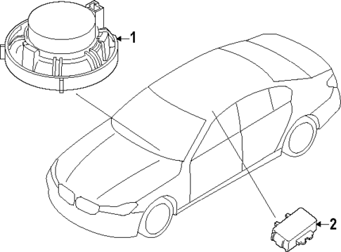 Communication System Components for 2024 BMW 530i xDrive #0