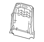 5134949AB - Body: Seat Back Frame for Mopar Image