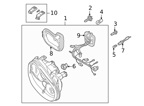 Bulbs - Chassis for 2006 Volkswagen Golf #0