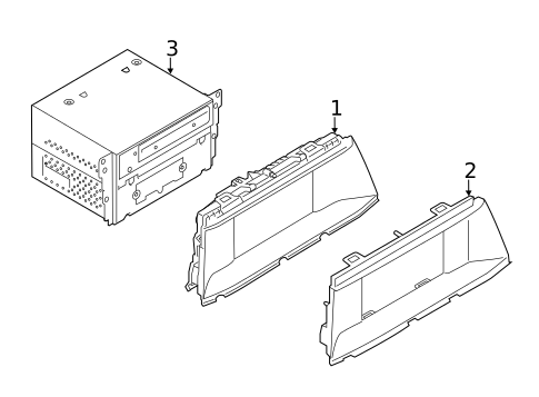 Navigation System Components for 2016 BMW 535d #0
