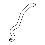 30680918 - Cooling System: 2001-2009 Volvo Lower Hose for Volvo: C70, S60, V70, XC70 Image