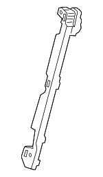 971867729A - Body: Body C-Pillar Trim Panel Bracket for Porsche Image