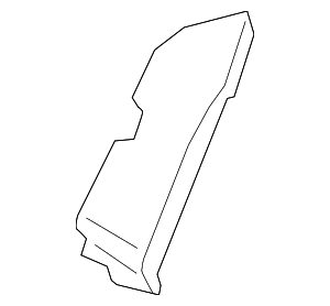 971867348AOM8 - Body: Door Lock Striker Cover for Porsche Image