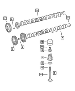 5080060AB - : Valve Tappet for Mopar Image