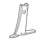 5FW55XDVAB - Body: Lower Center Pillar Trim for Jeep: Grand Cherokee Image