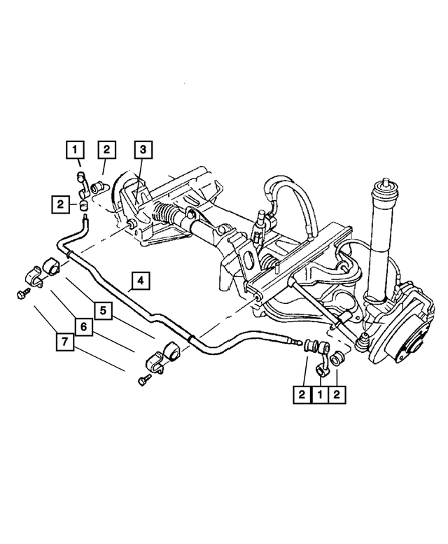 5104577AA - : Stabilizer Bar Bushing for Mopar Image