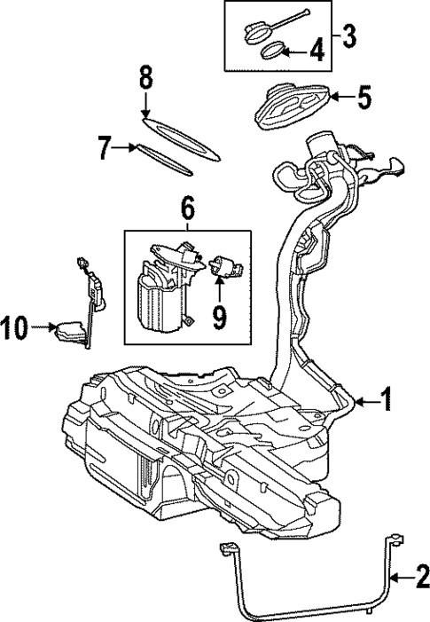 Fuel System Components for 2024 Mercedes-Benz C 43 AMG&reg; #0