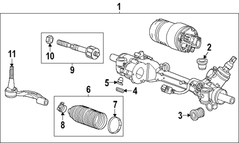 Steering Gear & Linkage for 2025 Acura ZDX #0