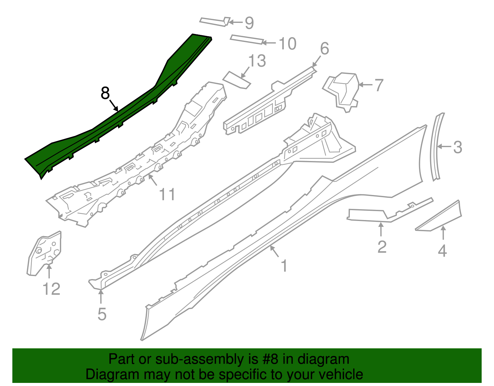 Sill Plate - BMW (51777372017)