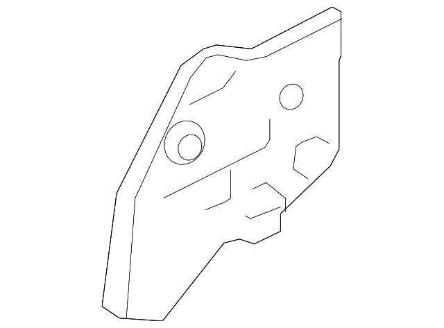Mount Panel Mount Plate - BMW (51777336371)