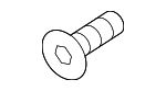 51217130110 - Body: Striker Plate Screw for BMW Image