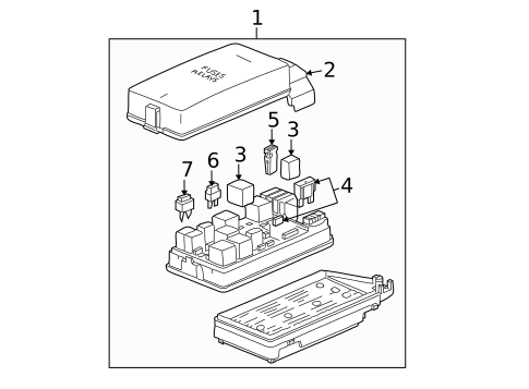Relays for 2007 Saturn Vue #0