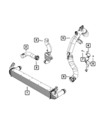 68188891AA - Cooling: Hose Clamp for Dodge: Dart | Fiat: 500L, 500X | Jeep: Renegade | Ram: ProMaster 1500, ProMaster 2500, ProMaster 3500 Image