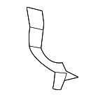 41009805443 - Body: Dash Panel Upper Bracket for Mini: Cooper Countryman, Cooper Paceman Image