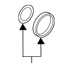B0598073 - Suspension: Flange Seal Kit for Audi: A4 allroad, A4 Quattro, A5 Quattro, A5 Sportback, A6 allroad, A6 Quattro, A7 Sportback, Q5, Q5 PHEV, Q5 Sportback, S7 Sportback Image