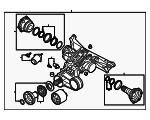 9R500043B - Suspension: Differential Assembly for Audi: A6 allroad, A6 Quattro, A7 Sportback, S7 Sportback Image