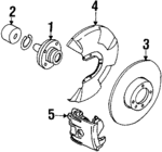 191498625 - Brakes: Wheel Bearing for Volkswagen: Golf, Jetta Image