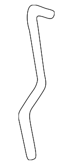 1J5827515C - Body: Rod for Volkswagen: Jetta Image