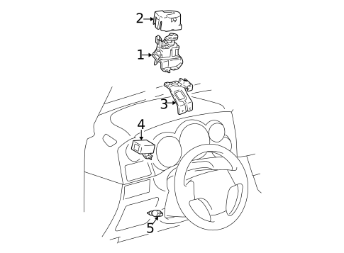 Cruise Control System for 2004 Pontiac Vibe #0