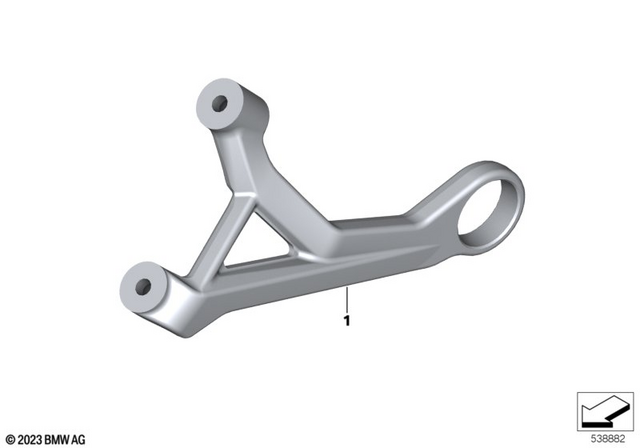 46717108997 - Exhausts &amp; Performance: Holder End Muffler -  for BMW-Motorrad Image image