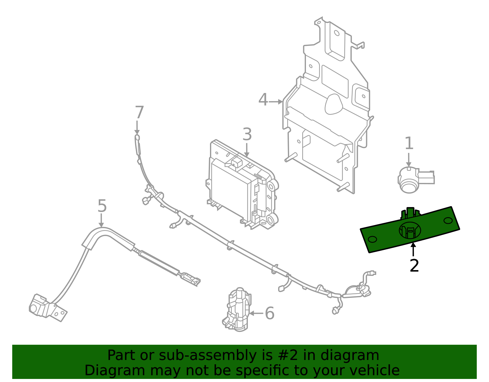 Zip Code 28533 28533-6RB0A - Parking Aid Sensor Housing 2021-2026 Nissan | Official ...