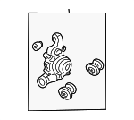 52215S9A983 - Suspension: Knuckle for Honda: CR-V Image