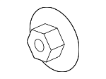 N91242801 - Body: Center Shield Nut for Porsche Image