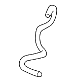 22713707 - Cooling System: Reservoir Hose for Saturn: Vue Image