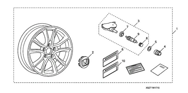 Wheel Alloy (17