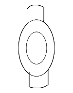 75492S0XA00 - Body: Corner Molding Cap for Acura Image