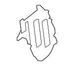 963502B000 - Body: Blank Cover for Hyundai: Santa Fe Image