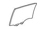 6810412A00 - Body: Movable Glass for Toyota: Corolla, GR Corolla Image