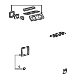 89018764 - HVAC: Upper Case Seal Kit for Buick: LeSabre | Oldsmobile: Aurora | Pontiac: Bonneville Image