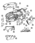 UN72XTMAB - : Instrument Panel for Mopar Image